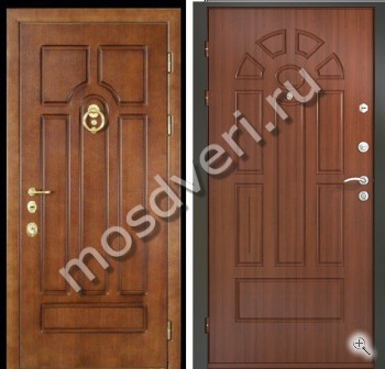 Металлическая входная дверь в загородный дом МДД-1104 - купить от производителя Мосдвери Металлическая входная дверь в загородный дом МДД-1104