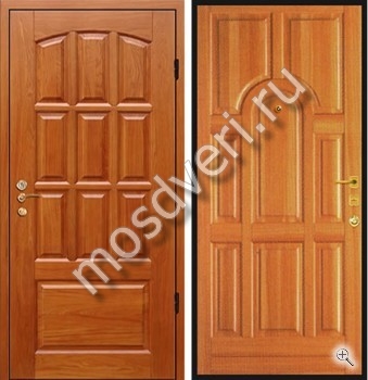 Входная дверь с отделкой МДФ - купить от производителя Мосдвери Входная дверь с отделкой МДФ